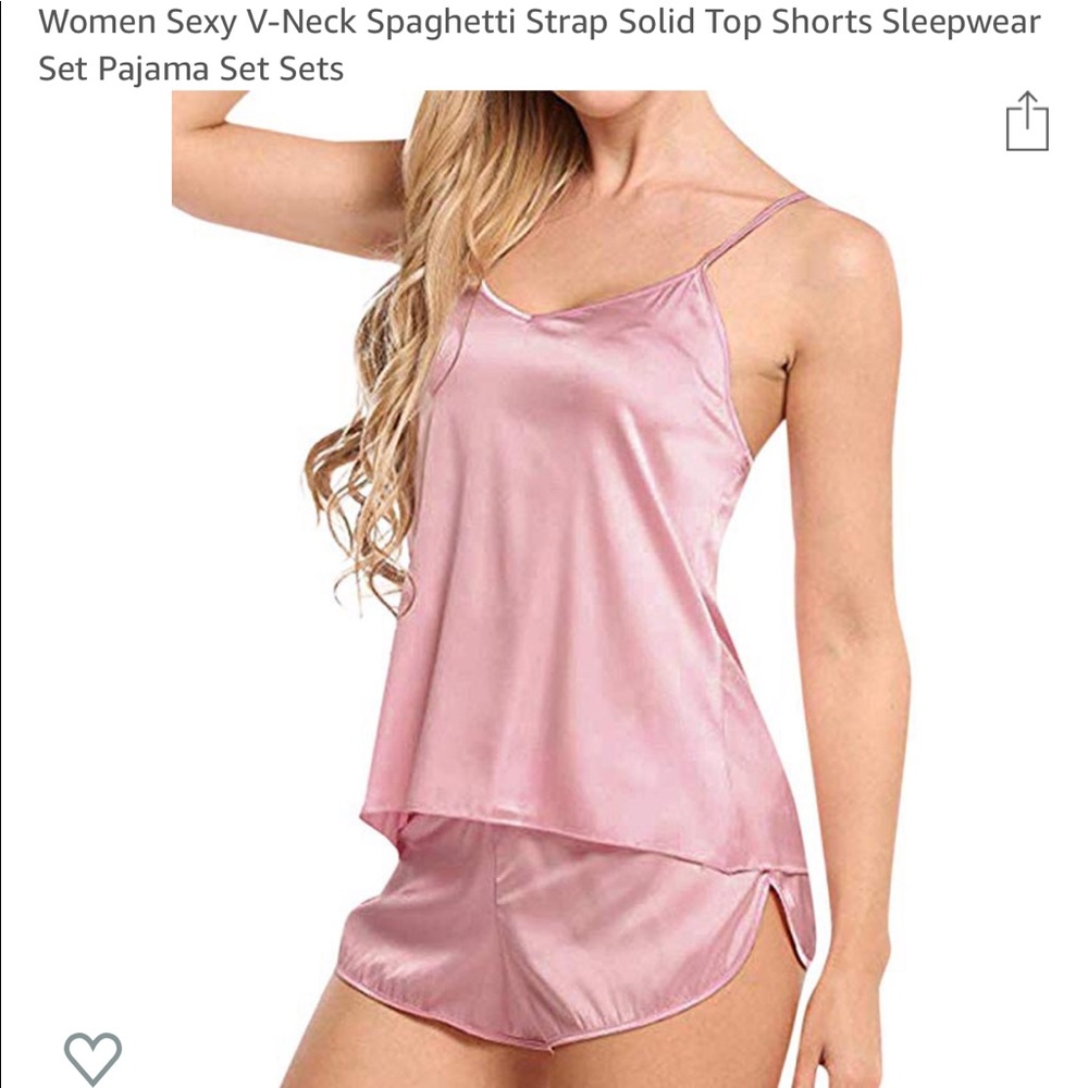 Pink Pajama Set